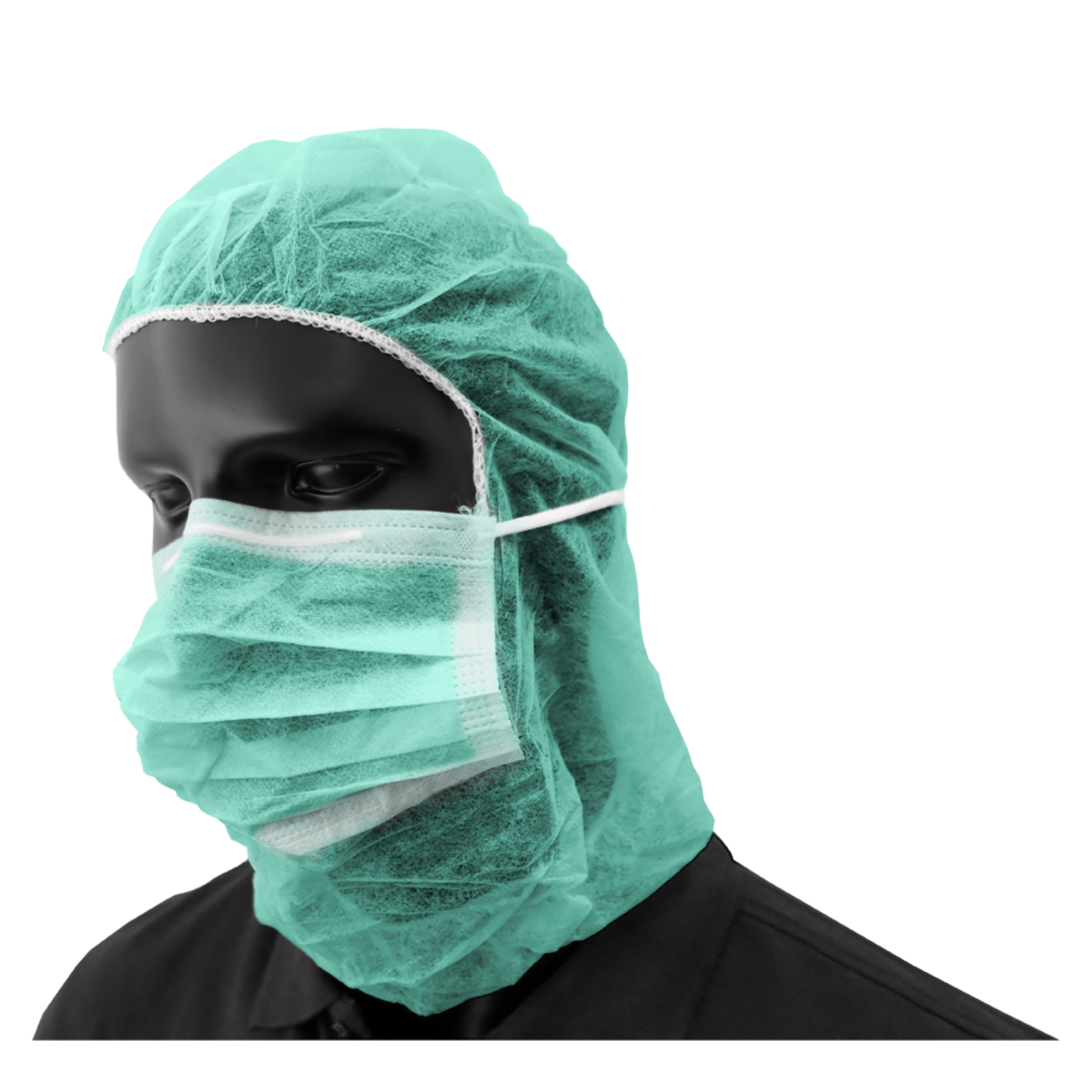 Astrohaube mit Mundschutz