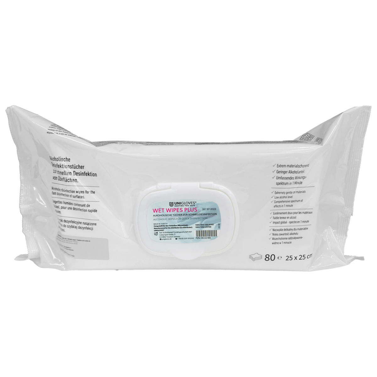 Wet Wipes Plus Feutchtücher